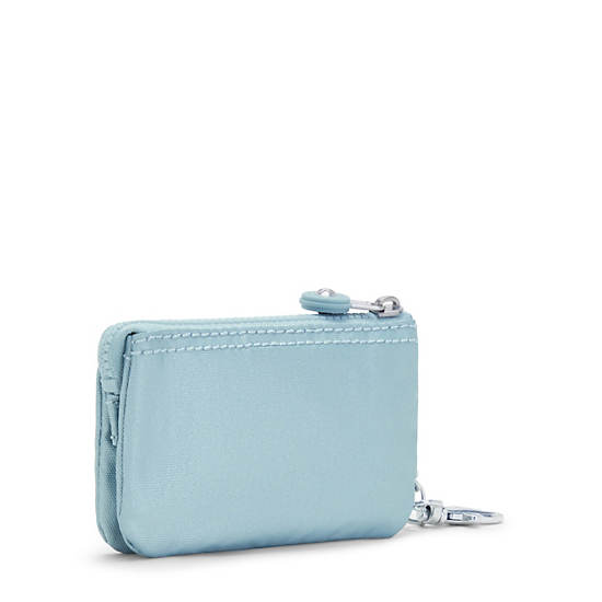 Plecaki Kipling Creativity Mini Metallic Pouch Keychain Aqua | PL 1116MQ